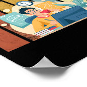 レトロ作成者 ポスター (角)