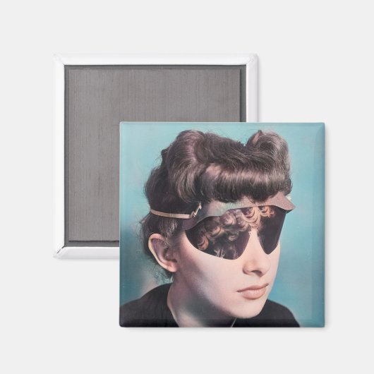 レトロ保護眼鏡 マグネット (正面/裏面)