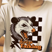 レトロ保Talking Feral Possum怒: Wild Animal スウェットシャツ
