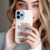 レトロ信仰の先生への感謝 Case-Mate iPhoneケース