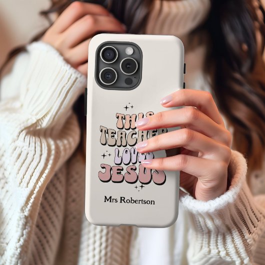 レトロ信仰の先生への感謝 Case-Mate iPhoneケース