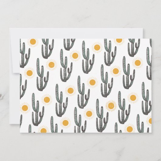 レトロ側の写真西は1歳の誕生日だった 招待状 (裏面)