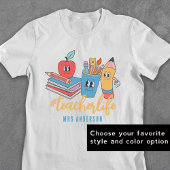 レトロ先生用シャツ#teacherlife tシャツ