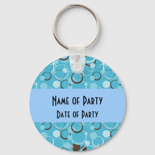 レトロ党 キーホルダー (正面)