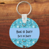 レトロ党 キーホルダー (正面)