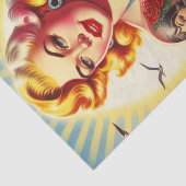 レトロ入れ墨ビキニピンアップ 薄葉紙 (詳細)