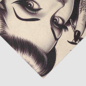 レトロ入れ墨ピンアップ 薄葉紙 (詳細)