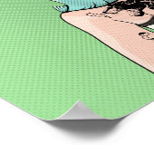 レトロ入れ墨 ポスター (角)