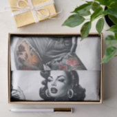 レトロ入れ墨 薄葉紙 (ギフト)