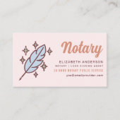 レトロ公証人公債署名業者 名刺 (正面)