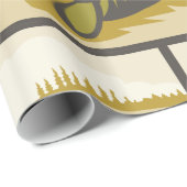 レトロ兵とタンク ラッピングペーパー (ロールコーナー)