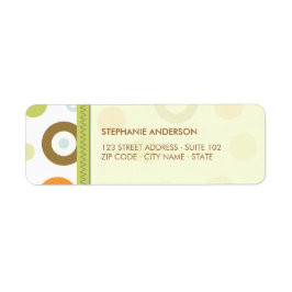 レトロ円おもしろいラベル ラベル