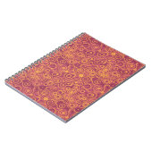 レトロ円パタグランジーン ノートブック (左側)