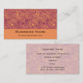 レトロ円パタグランジーン 名刺 (正面/裏面)