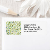 レトロ円パターン ラベル (インサイチュ)