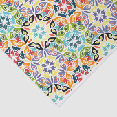 レトロ円抽象芸術パターンの分離 薄葉紙 (詳細)