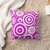 レトロ円 クッション (ブランケット)