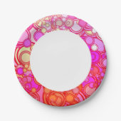 レトロ円 ペーパープレート (正面)