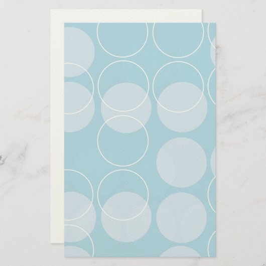 レトロ円 便箋 (正面/裏面)