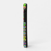 レトロ円 – 抽象芸術幾何学 Case-Mate iPhoneケース (裏面/左)