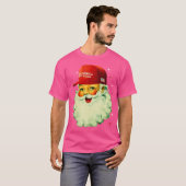 レトロ再び素晴らしクリスマスを作る Tシャツ (正面フル)