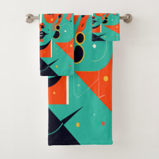 レトロ再生 バスタオルセット