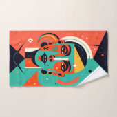 レトロ再生 バスタオルセット (ハンドタオル)