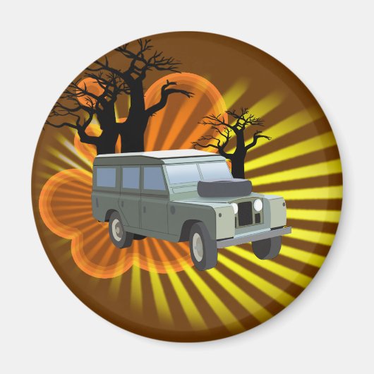 レトロ冒険 マグネット (正面)