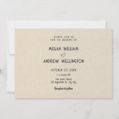 レトロ写真の結婚式の日付を保存 セーブザデート (裏面)