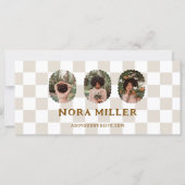 レトロ写真パタ市松模様にーンギフト券 (正面)