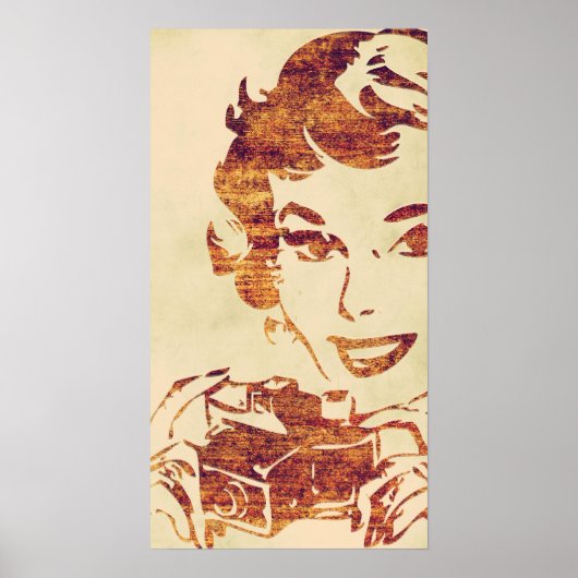 レトロ写真家 ポスター (正面)