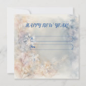 レトロ冬の至愛と光の物語 カード (裏面)