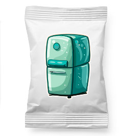 レトロ冷蔵庫 シール