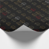 レトロ出生包装紙 ラッピングペーパー (角)