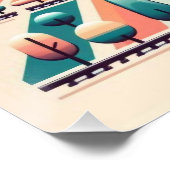 レトロ列車がシュールな風景を旅 ポスター (コーナー)