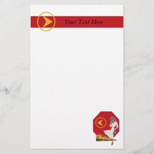 レトロ列車旅行 便箋