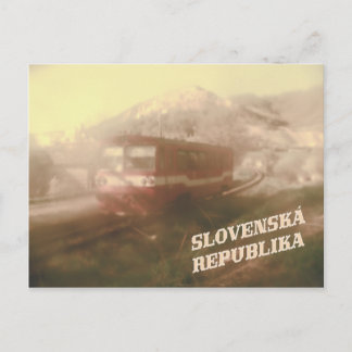 レトロ列車 ポストカード