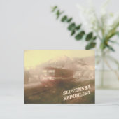 レトロ列車 ポストカード (スタンド正面)