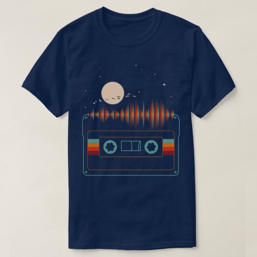レトロ別自然 Tシャツ (デザイン正面)
