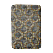 レトロ刺繍アーク模様 バスマット (正面縦)