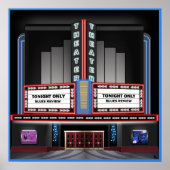 レトロ劇場ポスター ポスター (正面)