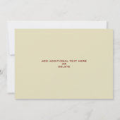 レトロ劇場映画チケットスタブが2の認結婚可 招待状 (裏面)