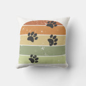 レトロ動揺してサンセットポートラックス装飾用クッション クッション (裏面)