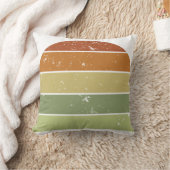 レトロ動揺してサンセット クッション (ブランケット)