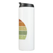 レトロ動揺してサンセット タンブラー (回転右)