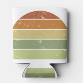 レトロ動揺してサンセット 缶クーラー (裏面)