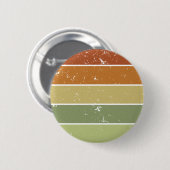 レトロ動揺してサンセット 缶バッジ (正面&裏面)