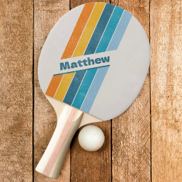 レトロ動揺してレインボーダーク（名前あり） 卓球ラケット