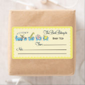 レトロ動物列車蔵書票 ラベル (インサイチュ)