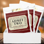 レトロ勝利チケットスタブは2つの認結婚可 フェイバーバッグ